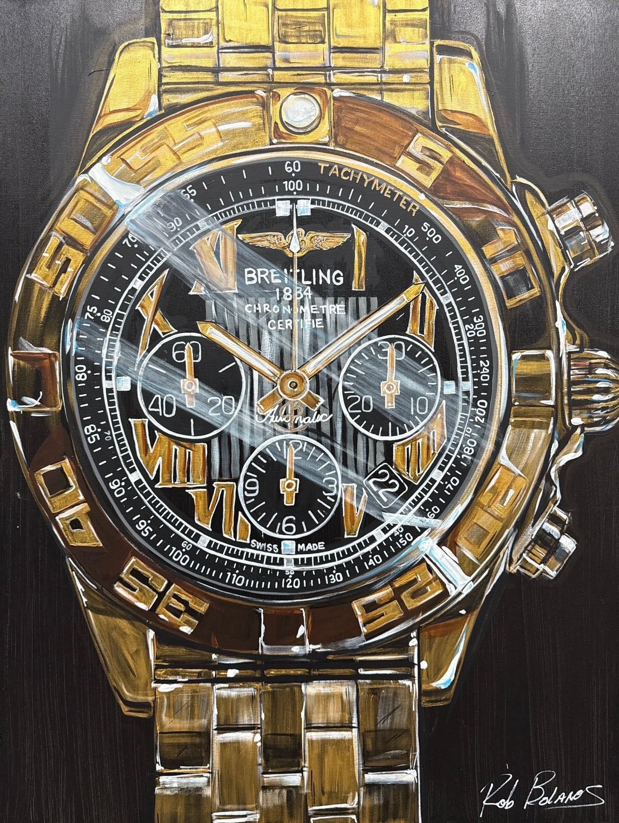 Gold Breitling